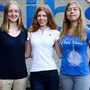 Teresa Reisner, Sara Reiß und Klara Balic (v.l.n.r).