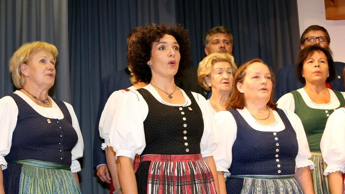 Bereits seit Jahrzehnten gibt es den Gemischten Chor Liebenfels (unser Foto). 