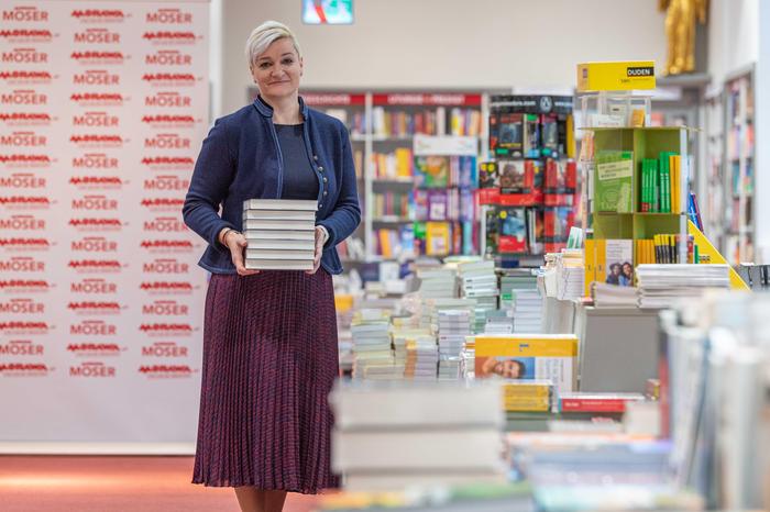 Sandra Wild ist Leiterin bei der Buchhandlung Moser in Graz