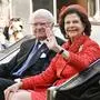 König Carl XVI. Gustaf und Königin Silvia von Schweden feiern ihre Goldene Hochzeit