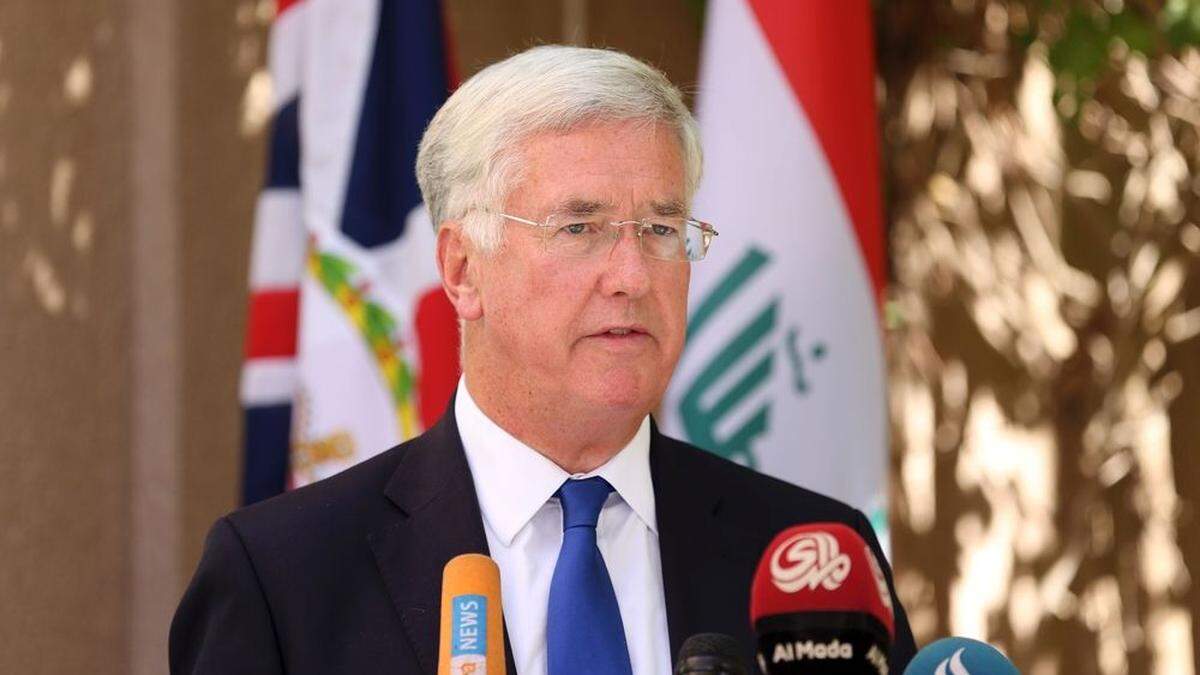 Der britische Verteidigungsminister Michael Fallon 