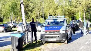 Weniger Teilnehmer, mehr Arbeit: Die Polizei hatte mit Tuningfans jede Menge Arbeit