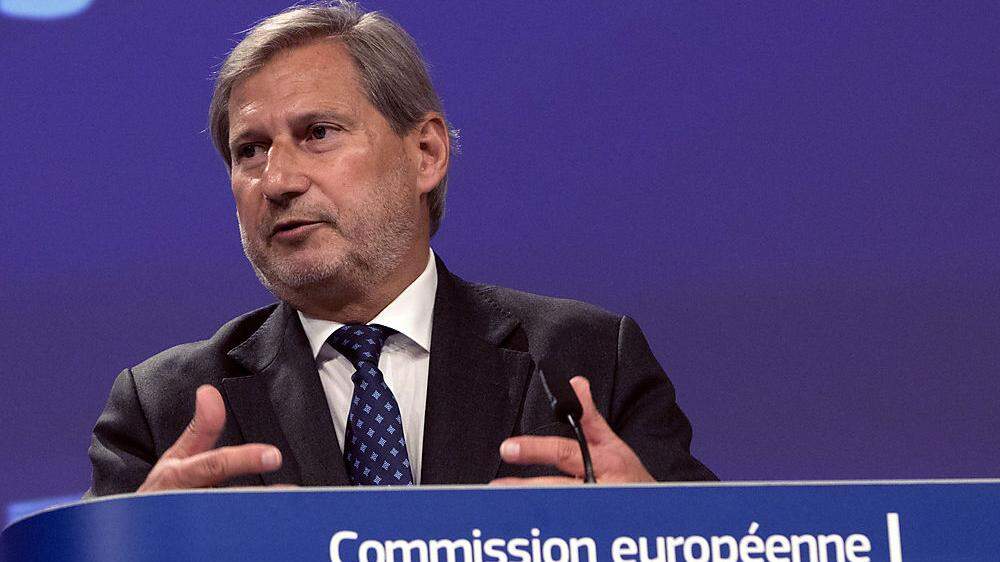 EU-Budgetkommissar Johannes Hahn 