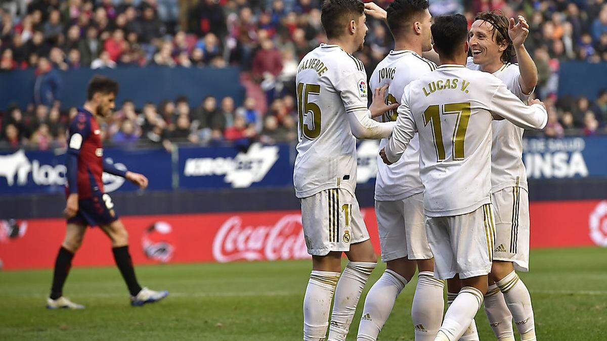 Real besiegt Osasuna 4:1