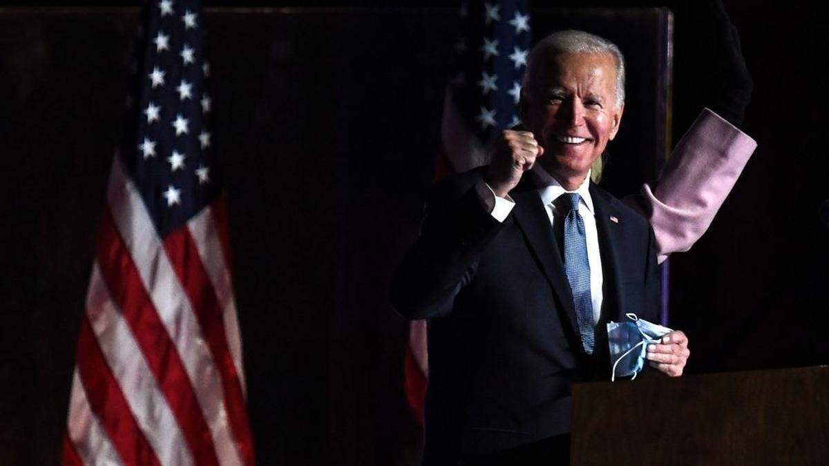 Versöhnungsangebot für eine gespaltene Nation: Joe Biden