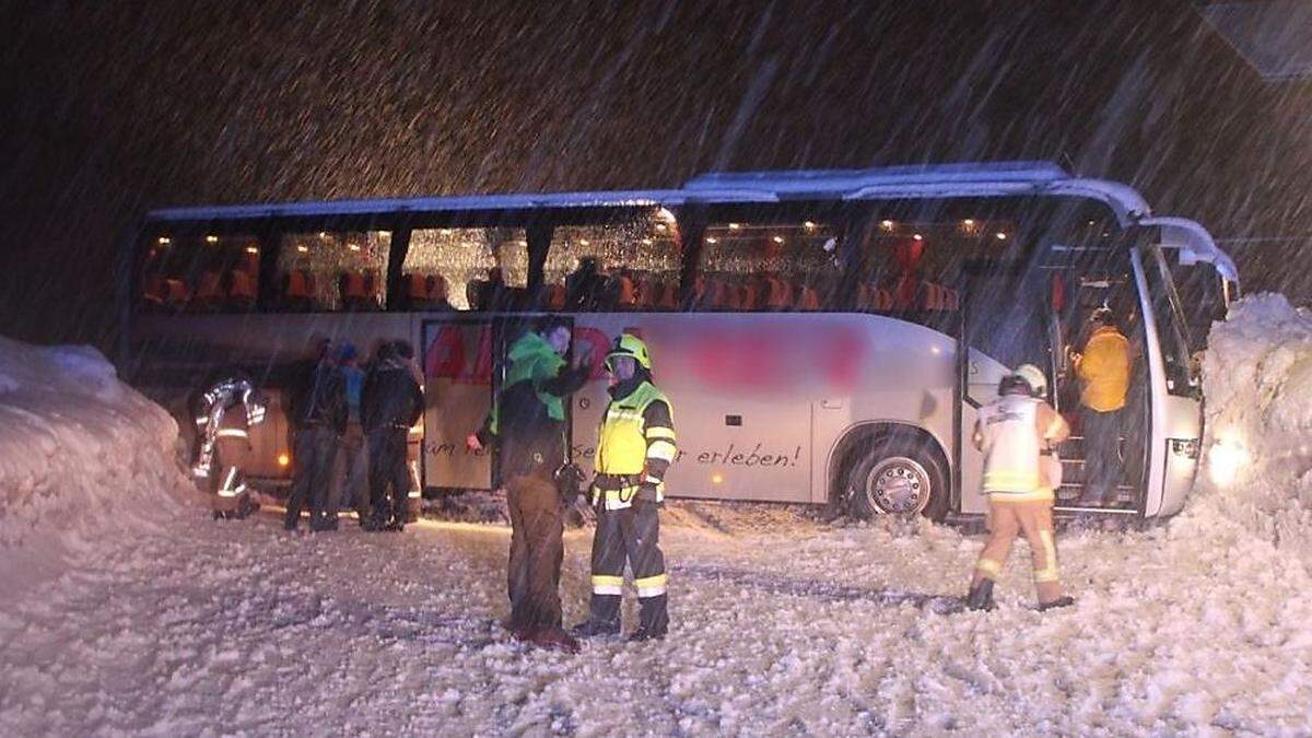 Die Feuerwehr im Einsatz