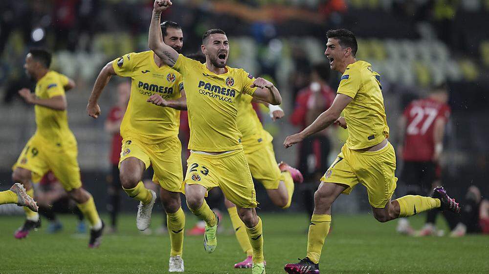 Villarreal durfte den ersten Titel der Vereinsgeschichte bejubeln.