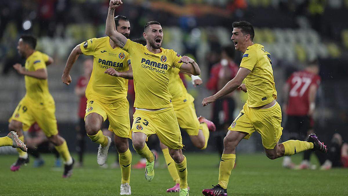 Villarreal durfte den ersten Titel der Vereinsgeschichte bejubeln.