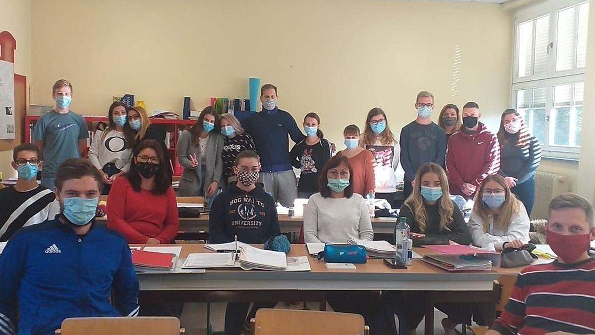 Die Schüler der Fachschule für Sozialberufe spendeten 