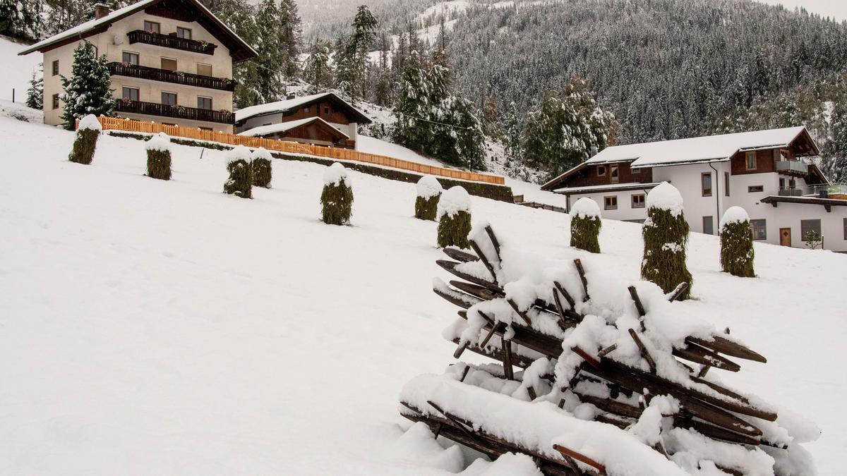 Schnee auch im Lesachtal 