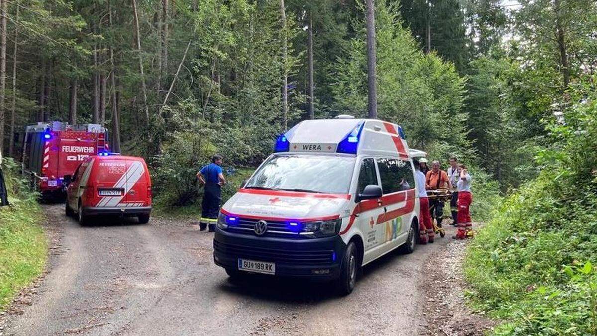 Personenrettung in Judendorf