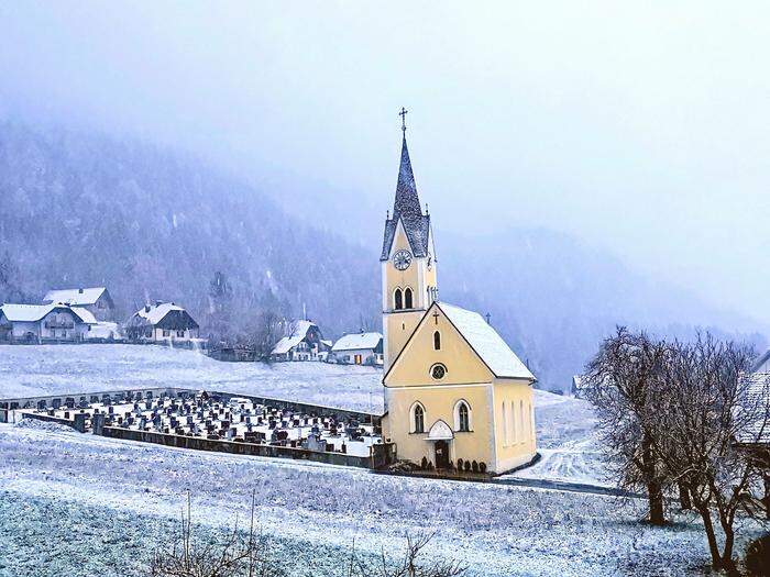 Die Treßdorfer Kirche im Gailtal