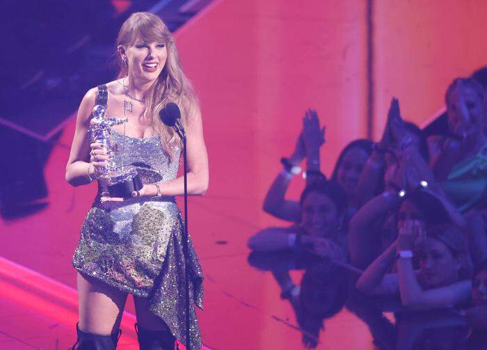 Taylor Swift, die große Gewinnerin bei den MTV Video Music Awards 2024