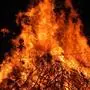 Osterfeuer daheim