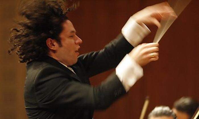 DER SONNYBOY: Gustavo Dudamel, den sie in den USA 