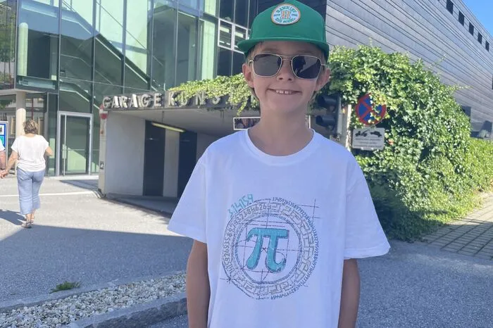 Erik (9) kannte einige Fakten über Weiz bereits von der Schule.