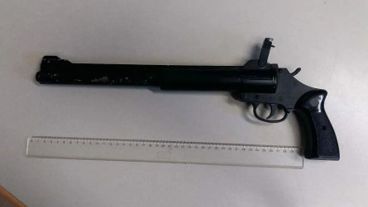 Aus dieser Waffe löste sich der Schuss