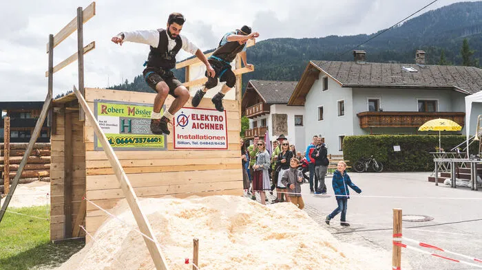 Beim Fensterlkönig in Heinfels ging es richtig zur Sache.
