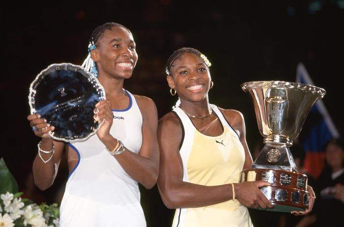 Serena und Venus Williams 1991 in München 