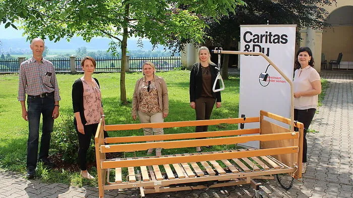 Alfred Maier, Mathilde Slamanig, Christina Unterberger, Donata Rössler-Merlin, Maria Knauder (von links)