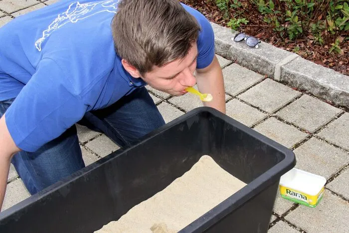 Man musste aber auch in Form sein, um diese Aufgaben geschickt zu bewältigen. 