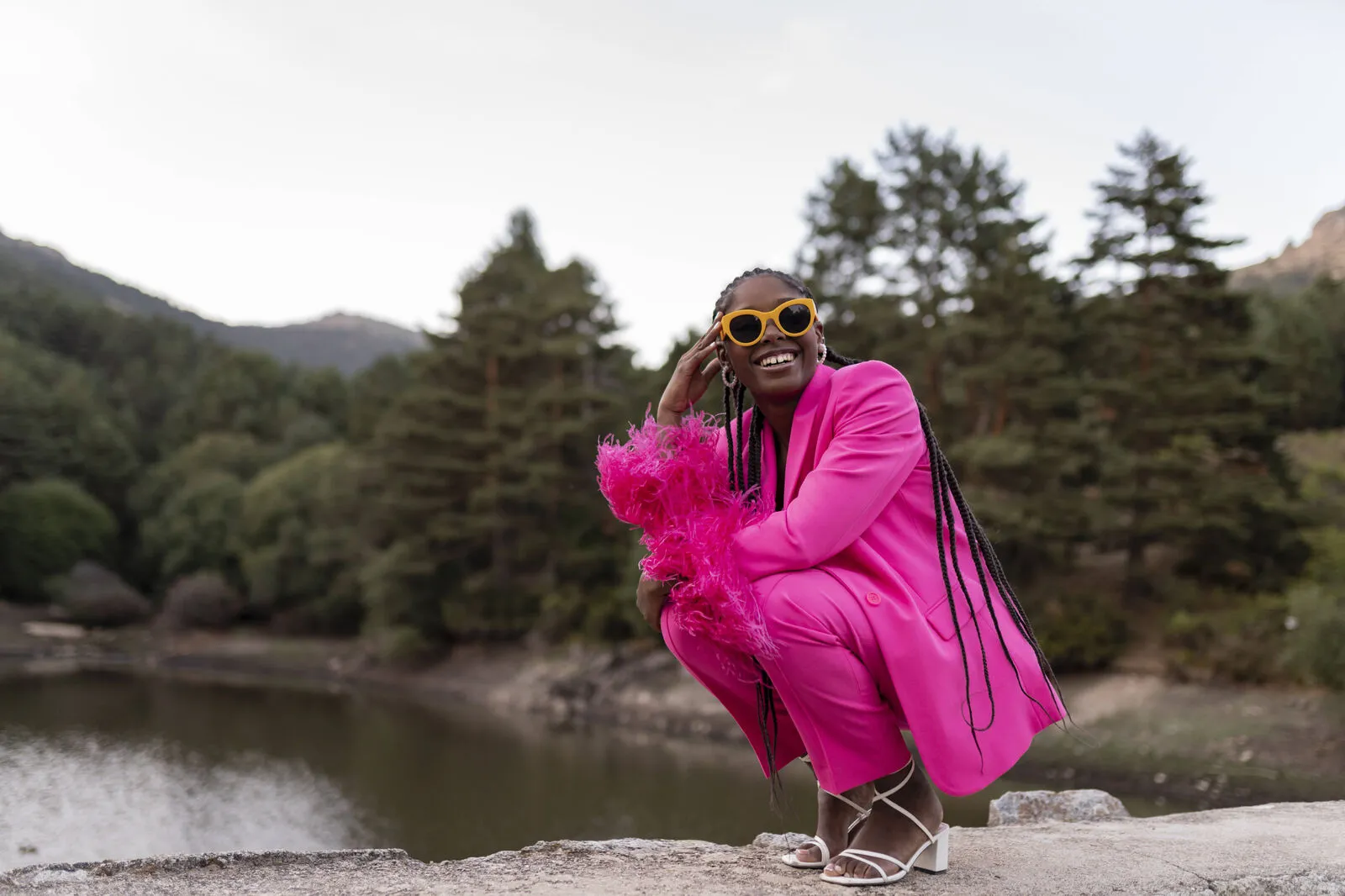 Magenta steht für Optimismus, Freude und Furchtlosigkeit