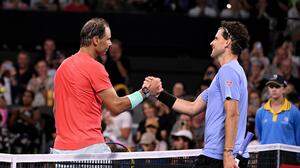 Rafael Nadal und Dominic Thiem wollen beide zu den Olympischen Spielen 2024 nach Paris