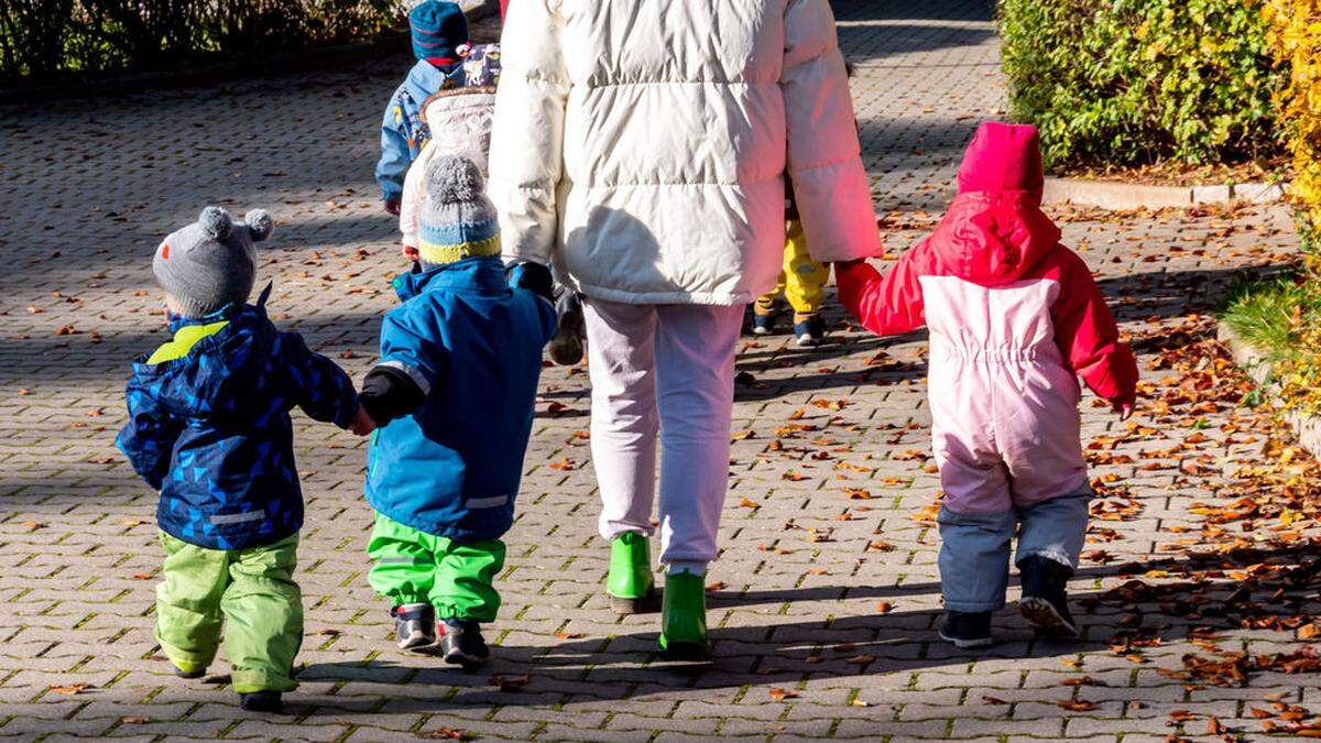 Das Personal im Kindergarten wird bereits wöchentlich auf Corona getestet.