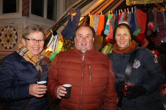 Musikalisch umrahmt wurde der Christkindlmarkt vom Bläserensemble des Musikvereins Krottendorf/Ligist.