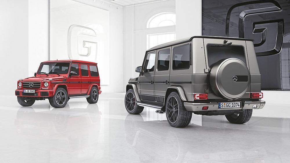 Die zwei neuen Sondermodelle der Mercedes G-Klasse