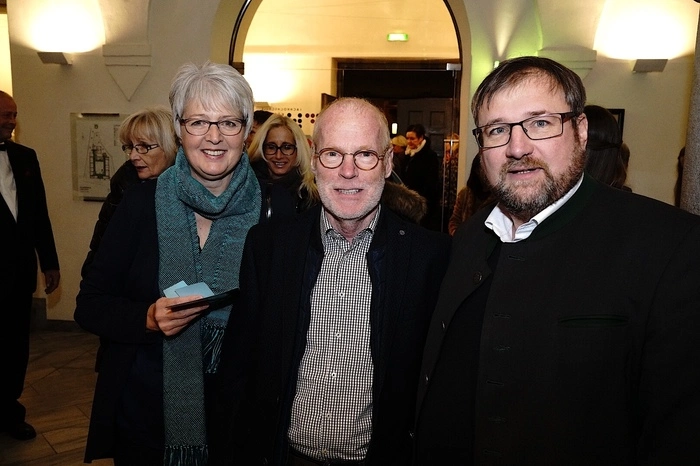 "Braumeistertreffen" - Ernst Staber mit Karin und Friedrich Koren 