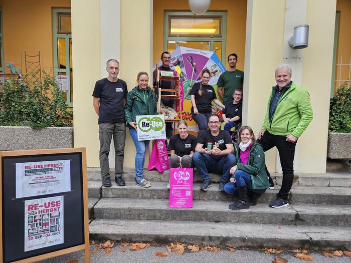 Der Abschluss des Re-Use-Herbsts 2024 bildete das Repair-Café in Deutschlandsberg