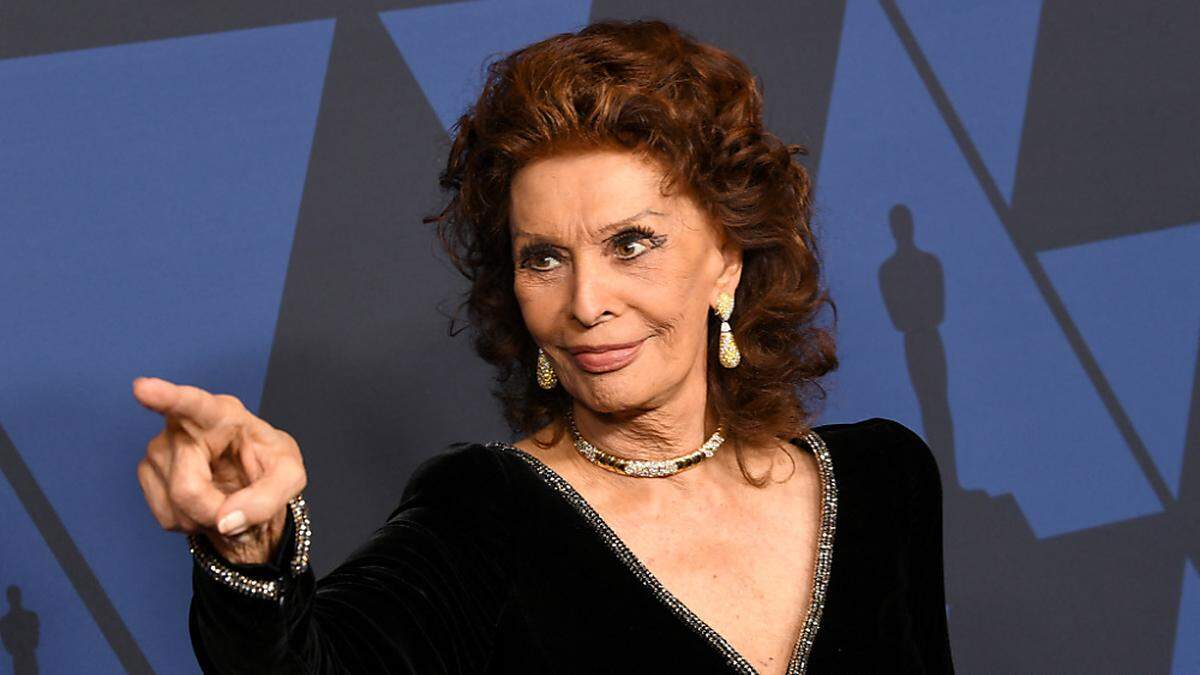 Schauspielerin Sophia Loren