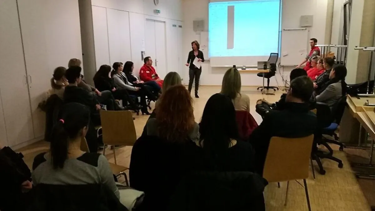 Zahlreiche Interessierte informierten sich 