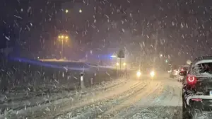Donnerstag und Freitag wird Schneefall auch verkehrstechnisch eine Herausforderung.
