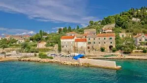 Das kleine Dorf an der Westküste der Insel Ošljak | Bewohner von Ošljak wehren sich gegen Tagestouristen auf ihrer Insel