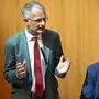 Finanzminister Markus Marterbauer (SPÖ) und Vizekanzler Andreas Babler (SPÖ)