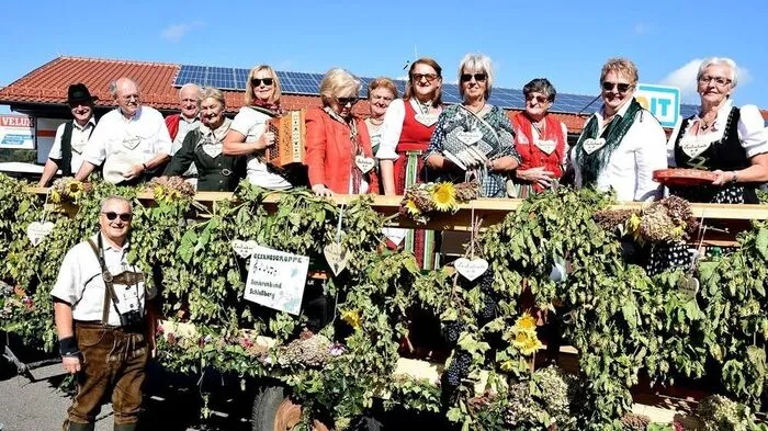 Der Festumzug am Sonntag war Höhepunkt des Hopfen- und Weinlesefestes in Leutschach