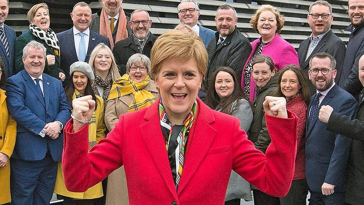 Nicola Sturgeon ist zum Kampf bereit