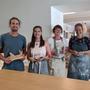 Tischlermeister Lukas Federbusch, Schneiderin Julia Urbantschnig, Bowl´s Kreativraum-Inhaberin Kathrin Schulz und Britta Murbacher (Hüterin der Kreativität) bilden gemeinsam die „Machlerei“