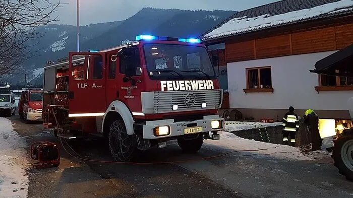 Feuerwehr war drei Stunden lang im Einsatz