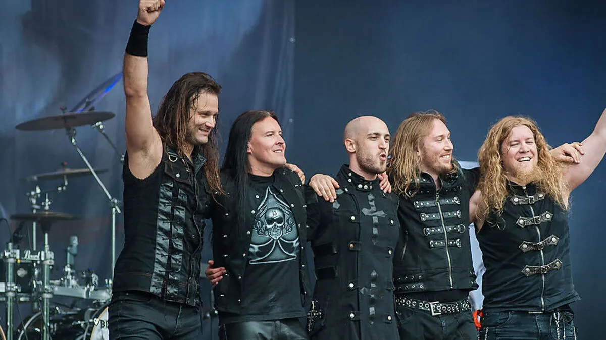 Gastiert heuer beim "Metal on the Hill": die Power-Metal-Band Beast in Black aus Helsinki 