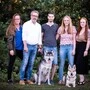 Das Team des „ÖHV Hundefreunde Wolfsberg“ von links: Bernadette Pichler, Manfred Pichler, Rene Kienzer, Lisa Kienzer und Laura Pichler
