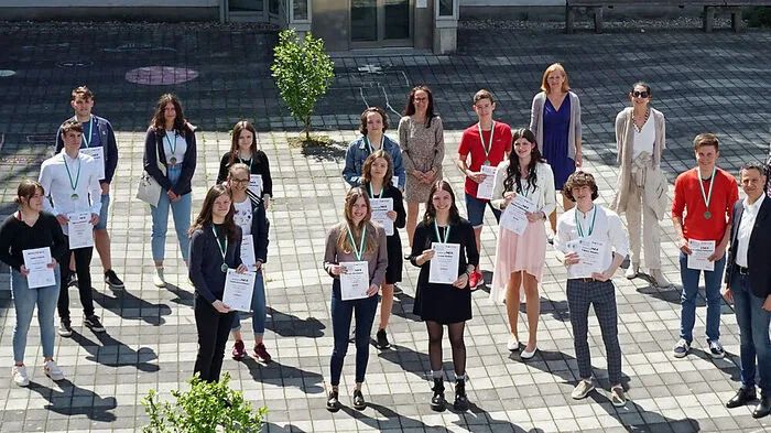 Die Schüler des B(R)G Leibnitz holten zahlreiche Medaillen vom Sprachwettbewerb mit nach Hause