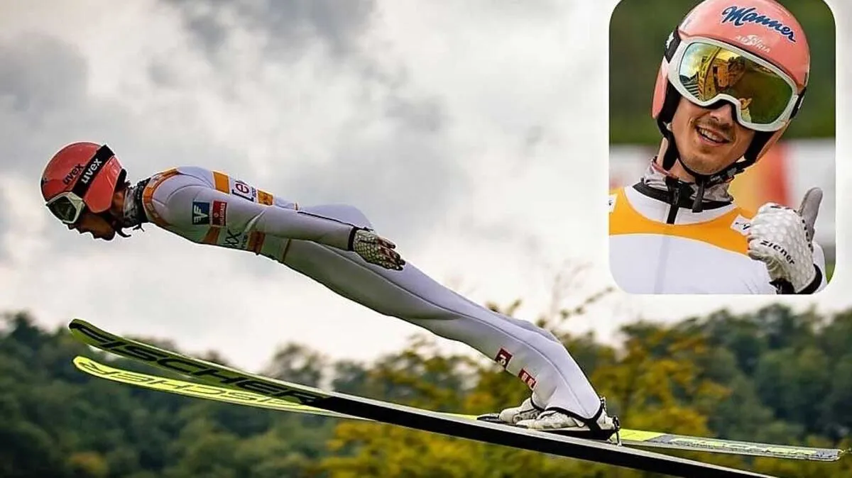 Legt eine tolle Sommer-GP-Saison bisher hin: der Klagenfurter Skispringer Mika Schwann