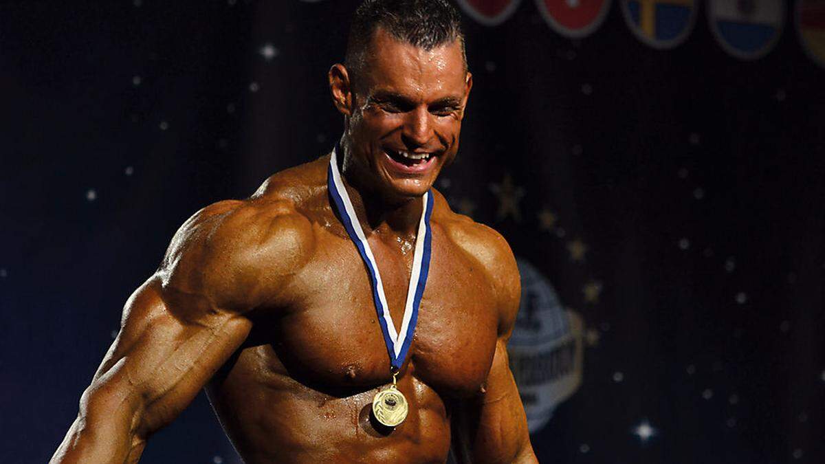 Bodybuilder Klaus Drescher nimmt an der Arnold-Classic in den USA teil
