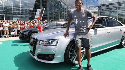 David Alaba ist Spitzenverdiener und fährt einen Audi  als Dienstwagen