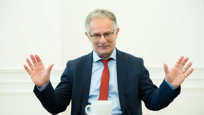 Finanzminister Markus Marterbauer, SPÖ | Muss künftig oft Nein sagen und will trotzdem nett bleiben: Finanzminister Markus Marterbauer (SPÖ)