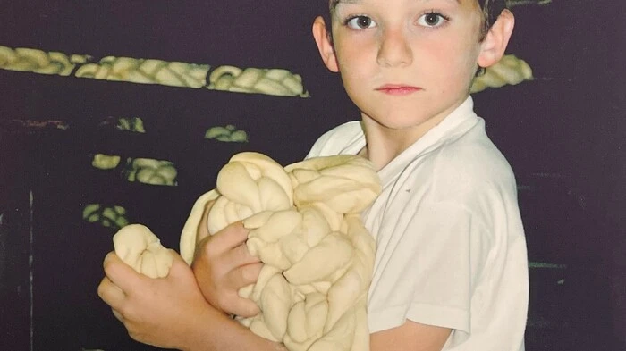Schon als kleiner Bub hat Johannes Binder in der Backstube mitgeholfen.