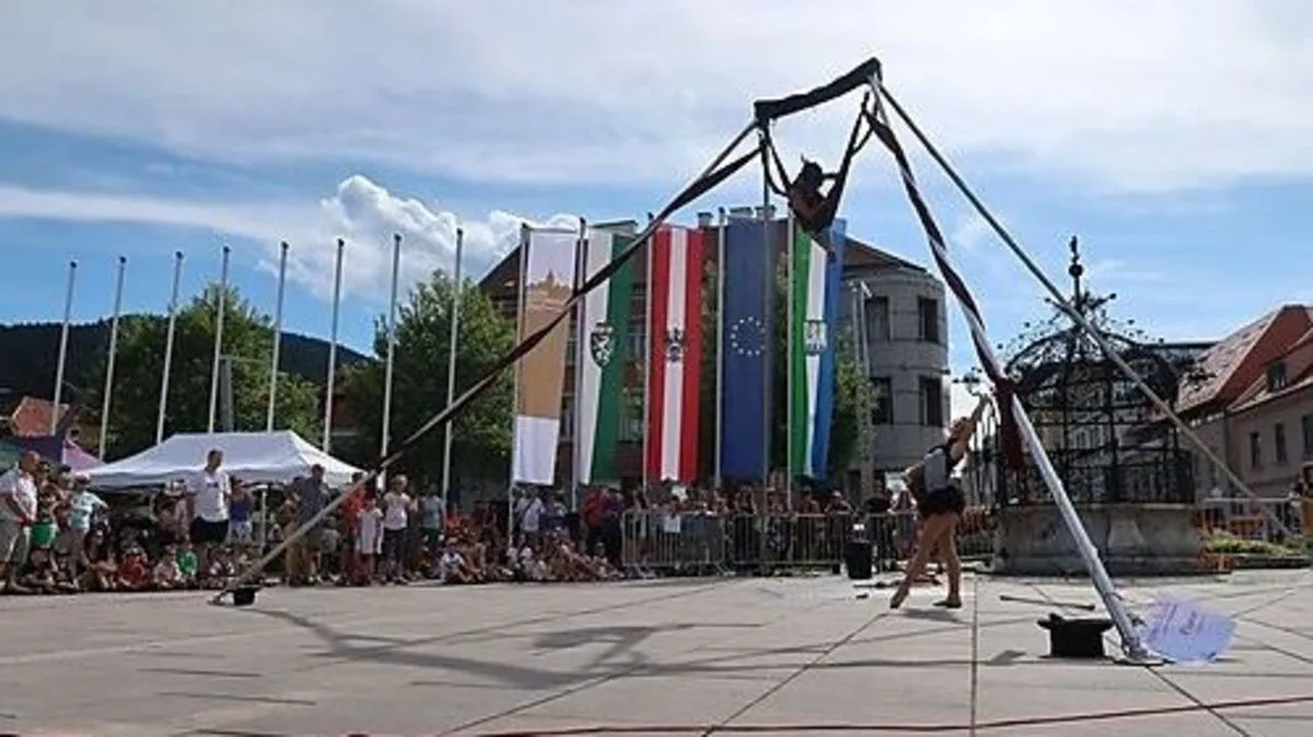 Die Artisten begeisterten mit ihrer Show